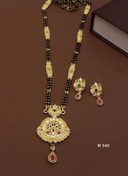 New Designer Latest New Long Mangalsutra Collection M 340